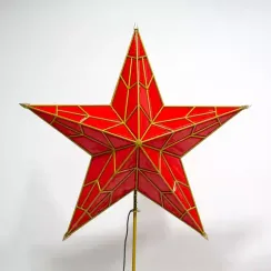 Макушка Рубиновая 140 см. для елей высотой от 10 до 20 м., красная, Green Trees (rubin-140red)