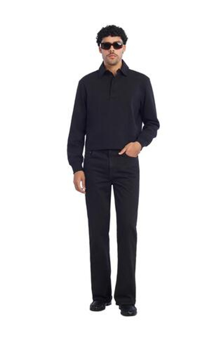 ZARA X BENITO ANTONIO ДЖИНСЫ FLARE FIT, ЧЕРНЫЙ