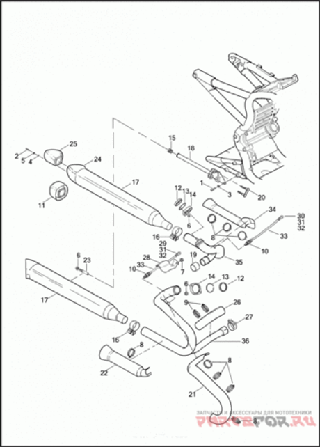 ХОМУТ ГЛУШИТЕЛЯ 65296-95A