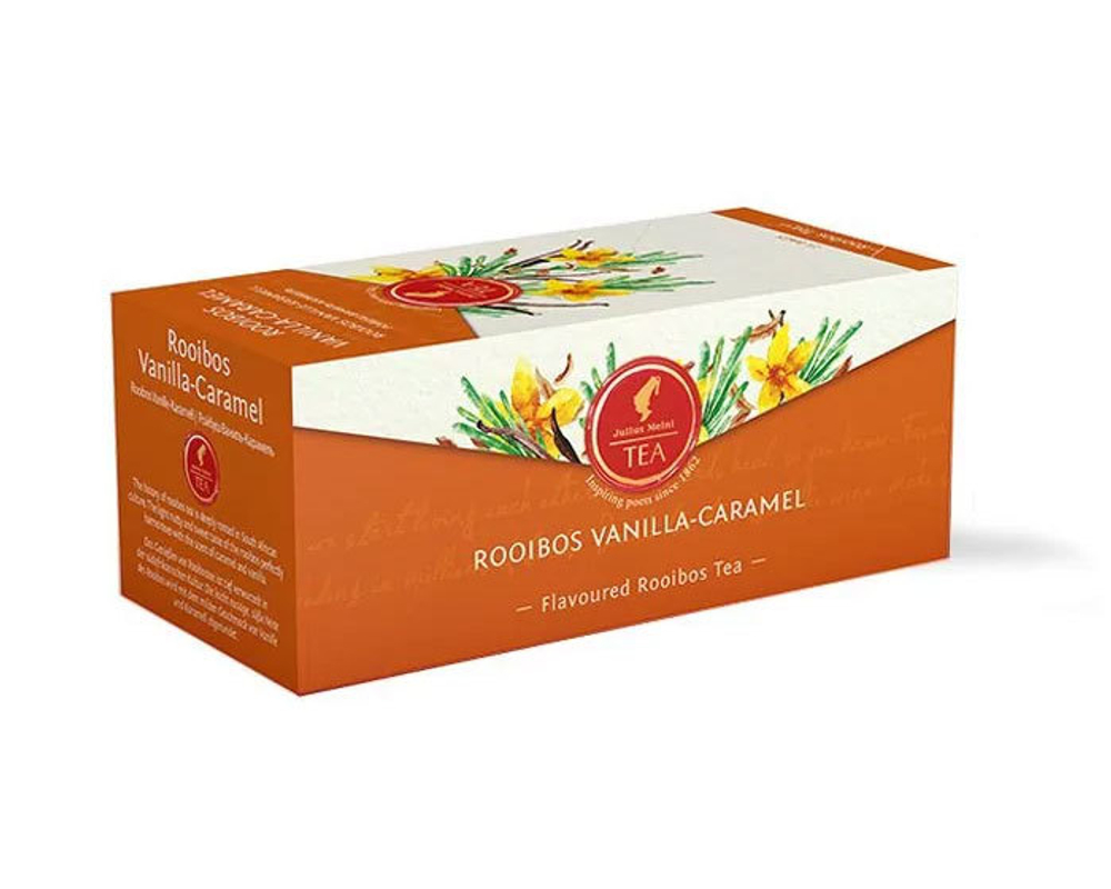 купить Чай травяной в пакетиках Julius Meinl Rooibos Vanilla-Caramel, 25 пак/уп