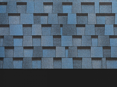 Ламинированная черепица Серия Dragon Standard, голубика