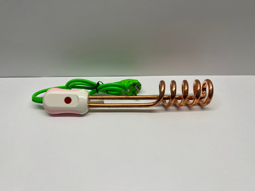 Кипятильник HJ-1519, 1500W, 220V-240V, зеленый + розовый (за 1 шт.)