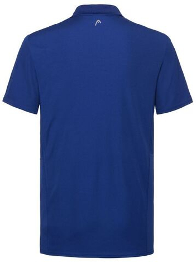 Мужское теннисное поло Head Club Tech Polo Shirt M - royal blue