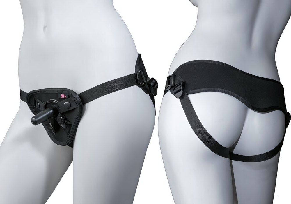 Универсальные страпон-трусики UniStrap (черный ) (Цвет: черный)