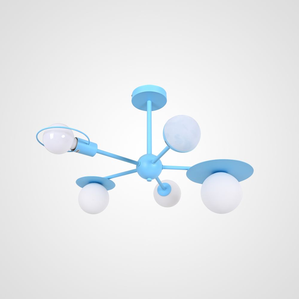 Люстра На Штанге Hendy Blue By Imperiumloft