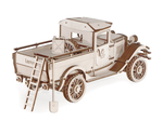 Конструктор 3D деревянный Lemmo Грузовик "Полуторка" Пикап