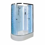 Душевая кабина DTO Серия ЕМ ЕМ2712 N LED 120x80