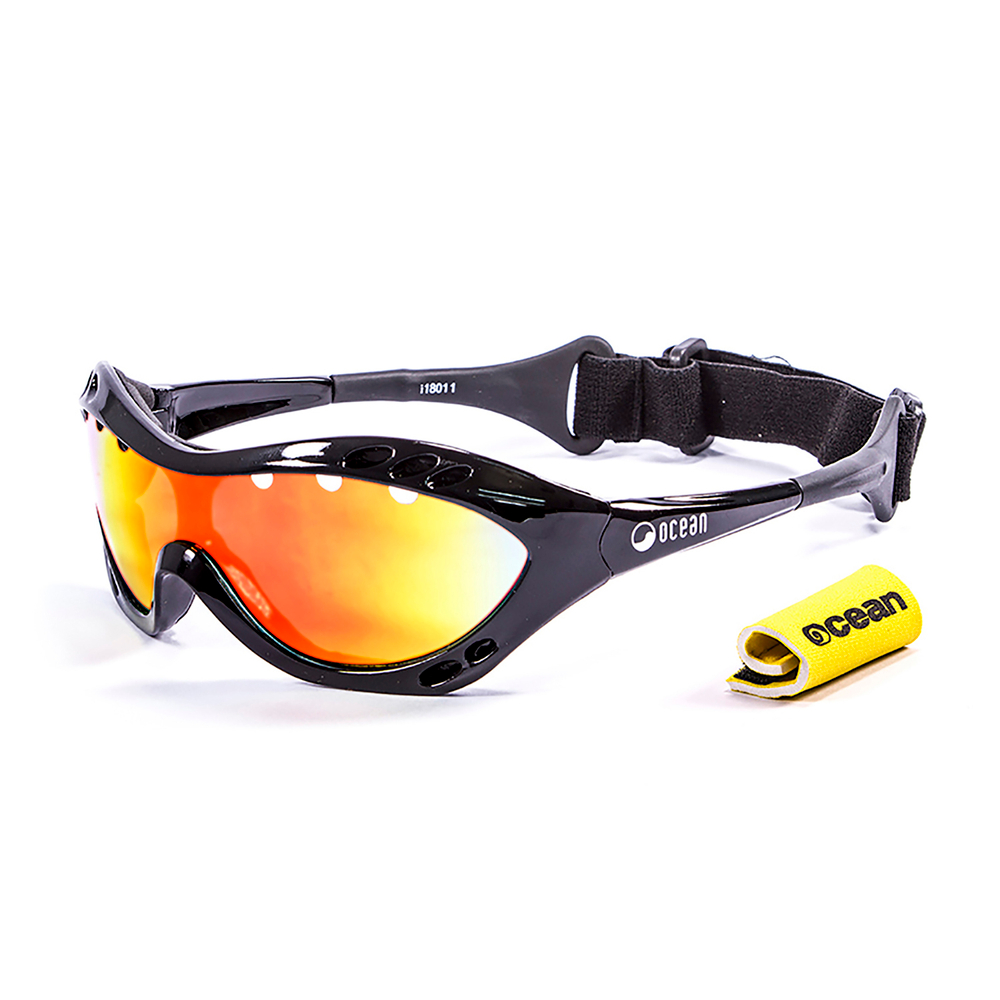 Спортивные очки OCEAN Costa Rica Black / Revo Orange Polarized lenses