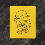 Цыпленок №6 в шляпе