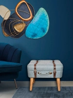 Пуфики для прихожей с ящиком 2 шт