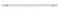 Светильник герметичный под светодиодную лампу ССП-458 2xLED-Т8-1500 G13 IP65 1576х86х55мм IN HOME