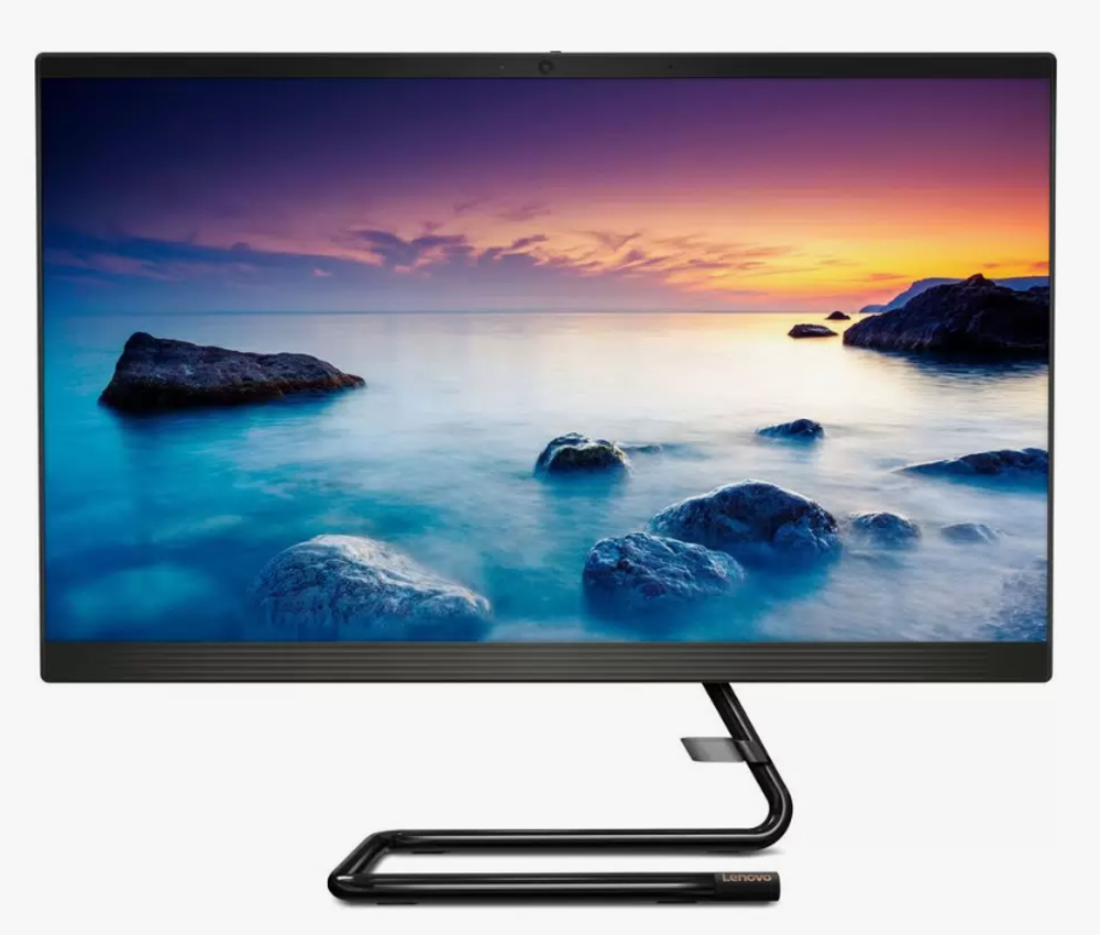 23.8" Моноблок Lenovo Ideacentre A340-24IWL (1920x1080, Intel Core i3-10110U, RAM 8ГБ, SSD 256ГБ+1ТБ HDD, Intel UHD Graphics 620, Win 10 Pro)