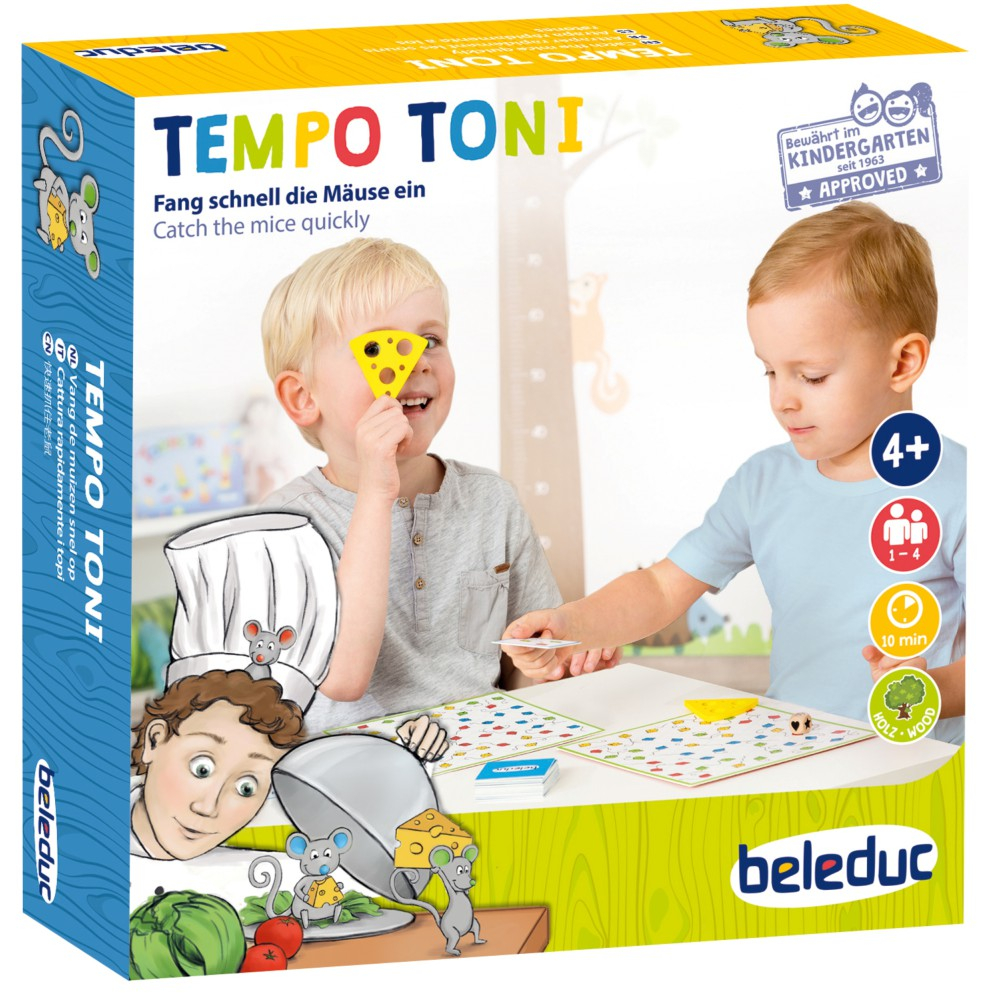 Beleduc - Обучающая игра на внимательность Tempo Toni Деревянная 22790