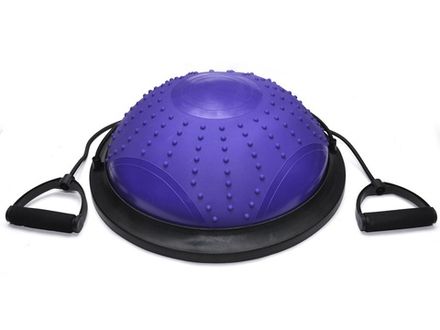 Балансировочная платформа с двумя съёмными эспандерами: YJ05-M  (Синий)
