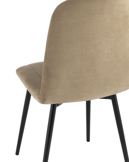 Стул Easy велюр капучино