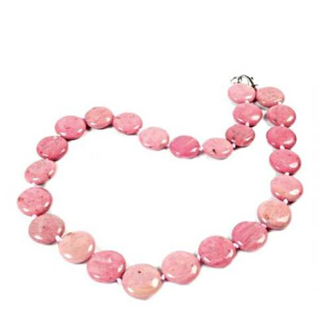 Бусы "Румянка" родонит