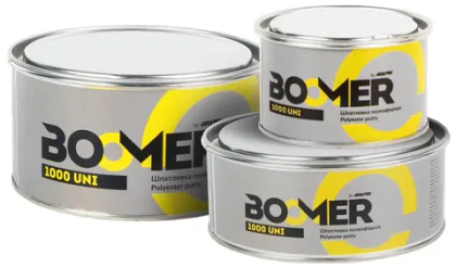 Шпатлевка BOOMER 1000 UNI универсальная 0.5кг + отвердитель