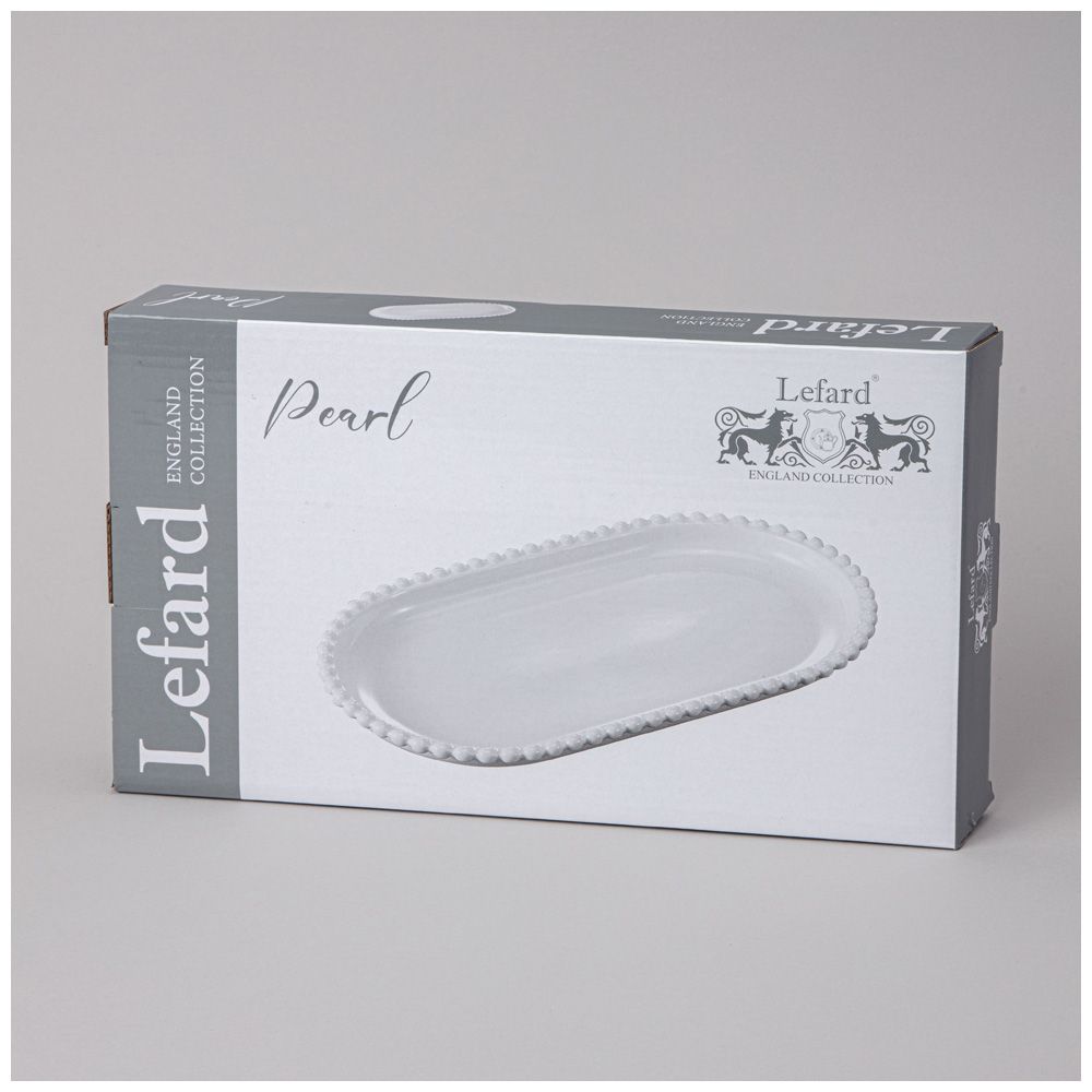 БЛЮДО ОВАЛЬНОЕ LEFARD "PEARL" 31*17,5*3 СМ (КОР=24ШТ.)