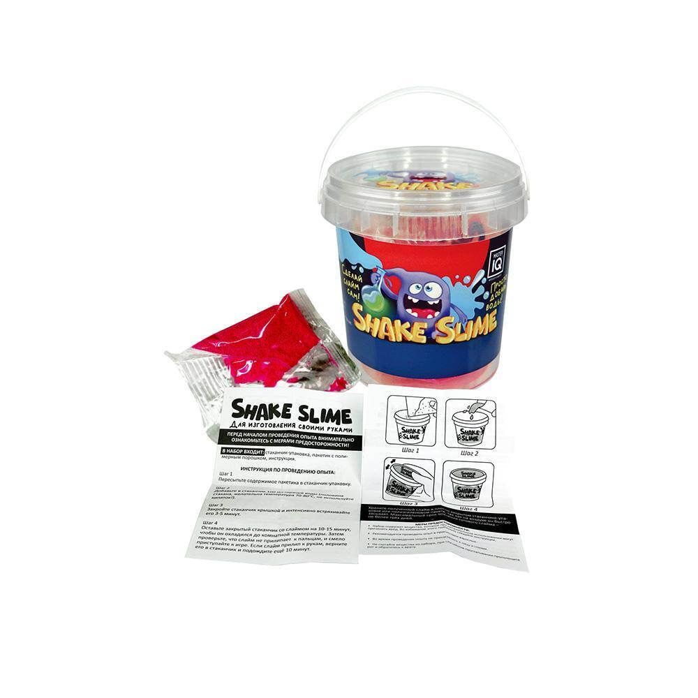 Слайм ShakeSlime арт. S01 розовый