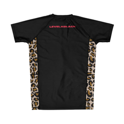 Рашгард Level x Black Pink Leopard Competitor Black
