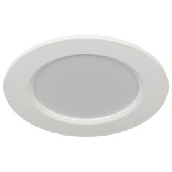 Светильник светодиодный встраиваемый Даунлайт ЭРА LED 17-6-6K круглый 6Вт 6500К | Downlight