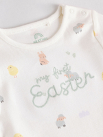 Боди с длинным рукавом для малышей Next E57-300, Молочный