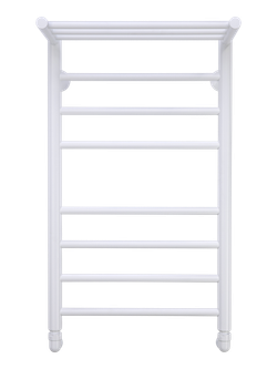 Полотенцесушитель водяной Comfysan Luce W-8 80/40 с полкой, белый