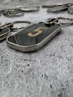 Номерки на ключи металл