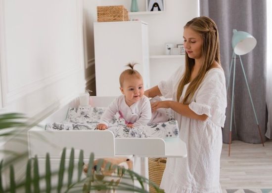 Доска пеленальная универсальная (белый)