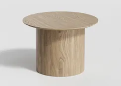 Столик Type D 60 см основание D 39 см (натуральный дуб)