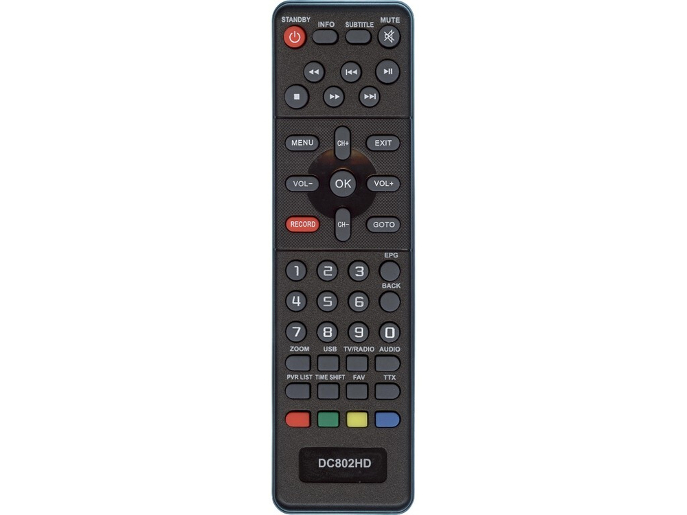 Пульт D-Color DVB-T2 DC802HD