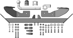Фаркоп Motodor Exeed TXL 2024 - н.в. (оцинк. Шар) арт.99020-A