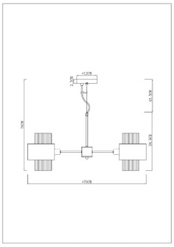Подвесная люстра Arte Lamp Fantasia A4076LM-5CC