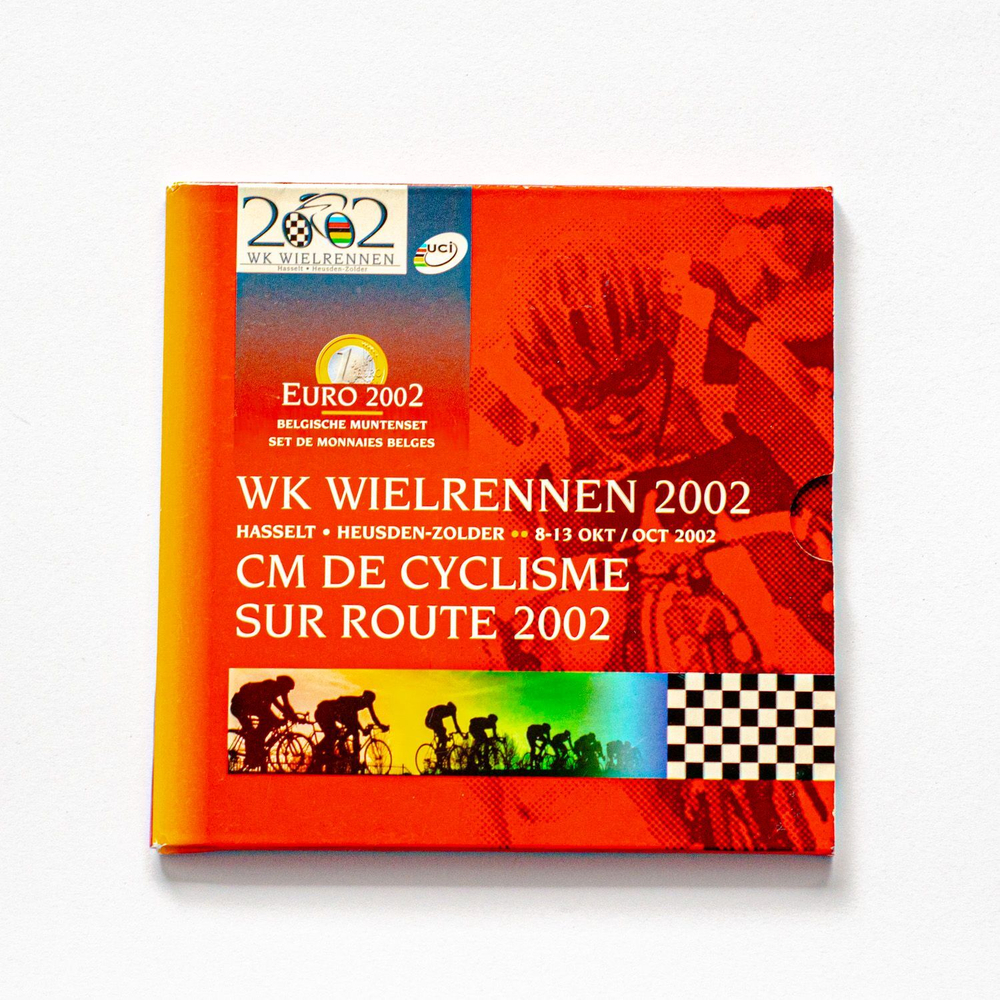 Belgium 2002 Year Set "Road Cycling WC 2002 Brussels"