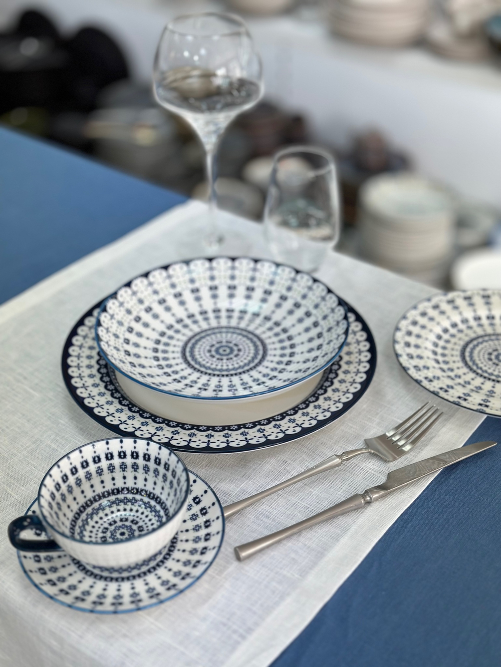 Тарелка глубокая D21.6XH4.4см HYGGE