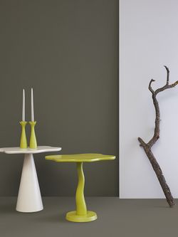 Столик приставной Fluid, 56х49 см, лайм