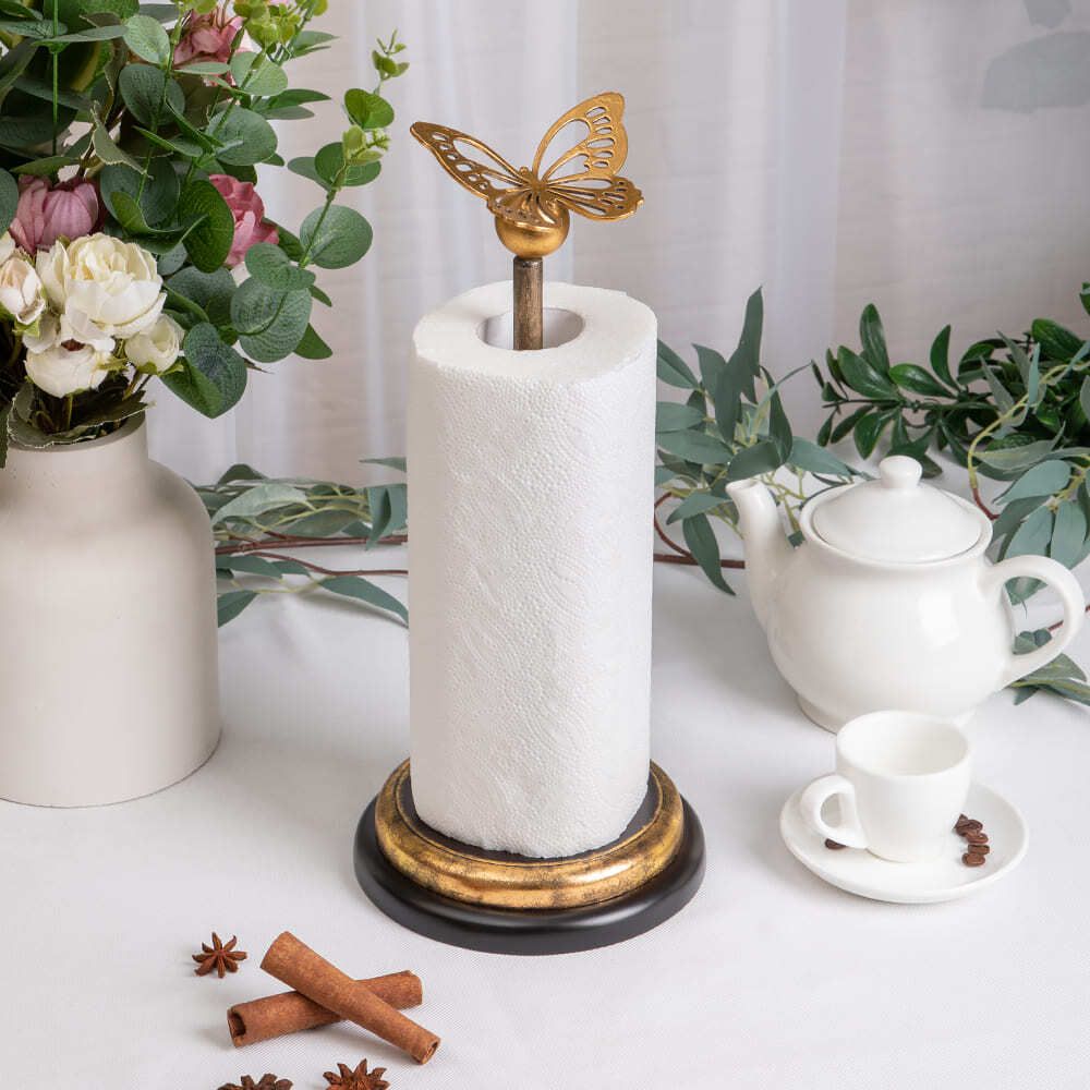 Держатель для полотенец Бабочка Эир Орех