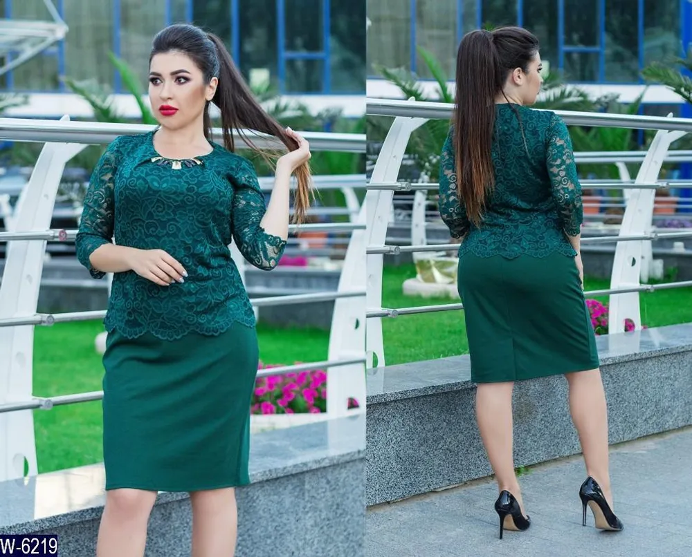 Платье W-6219 Фабрика Моды