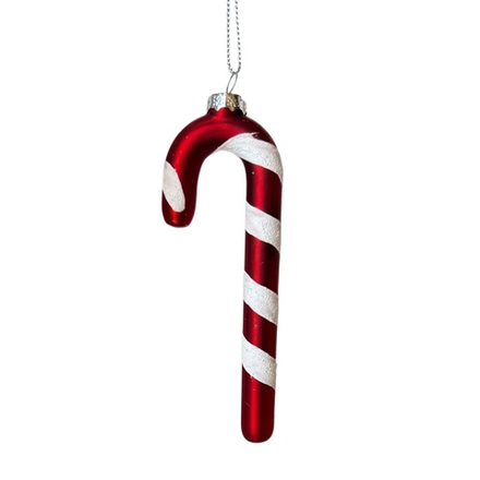 Карамельная трость стекло 12 см