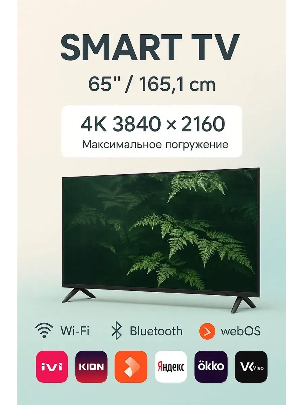 Телевизор 65 дюймов Webos