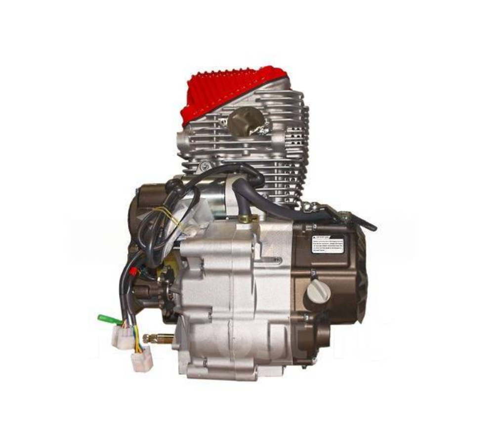 Двигатель ZS175FMM-7 (CB300RL) 4 клапана, балансировочный вал, 300сс, поршень 75мм, 6 Gear