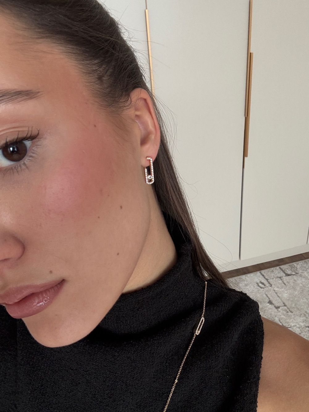 Серьги Serene gold