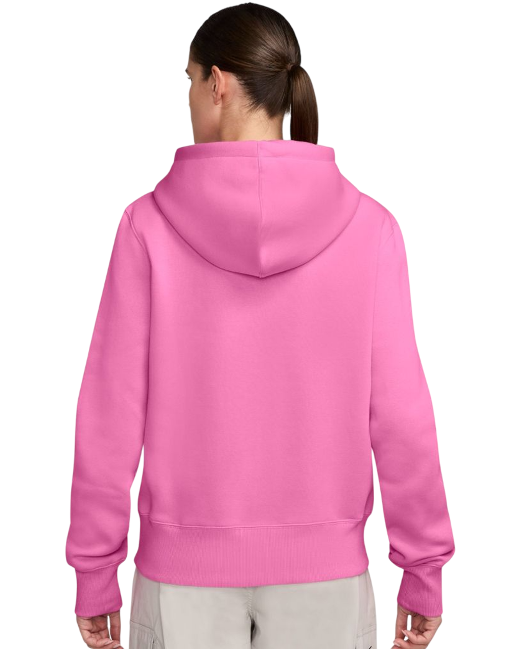 Женская Кофта теннисная Nike Sportswear Phoenix Fleece - playful pink/sail
