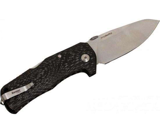 Складной нож Lion Steel "TM1" L/TM1 CS c клинком из стали Uddeholm Sleipner®, рукоять карбон