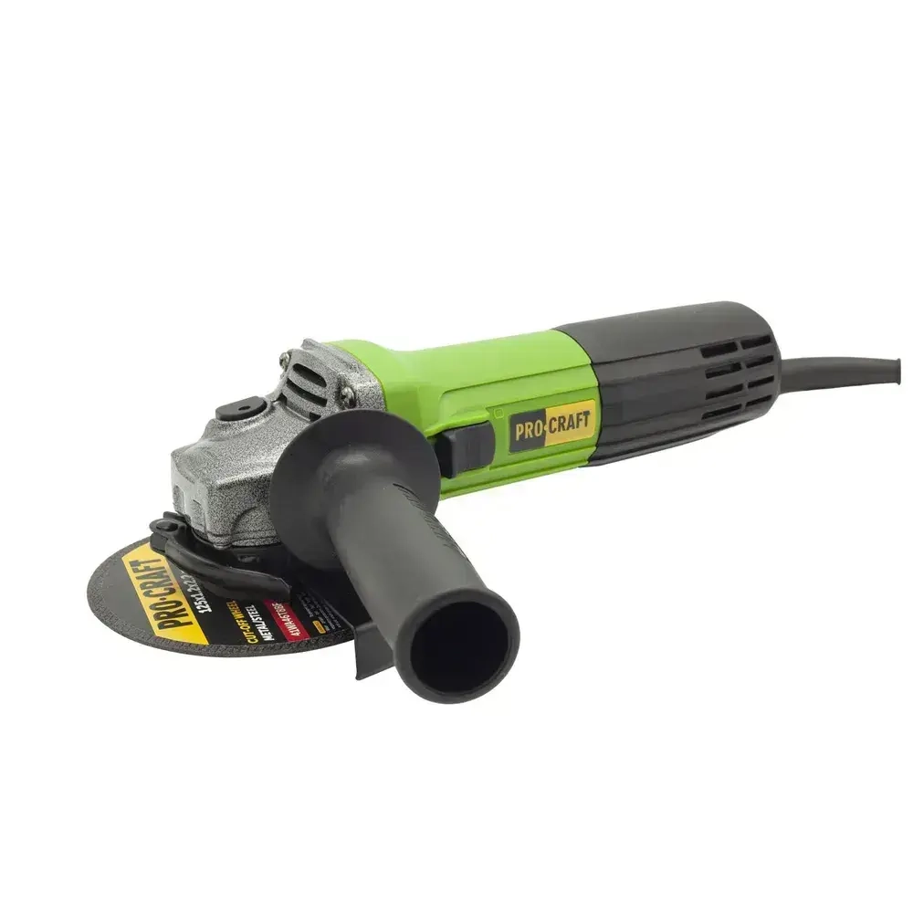 Болгарка 125 мм 1100 Вт электрическая сетевая PROCRAFT PW1100ES ушм с поддержанием постоянных оборотов под нагрузкой