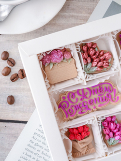 Набор "Весенний" с днём рождения