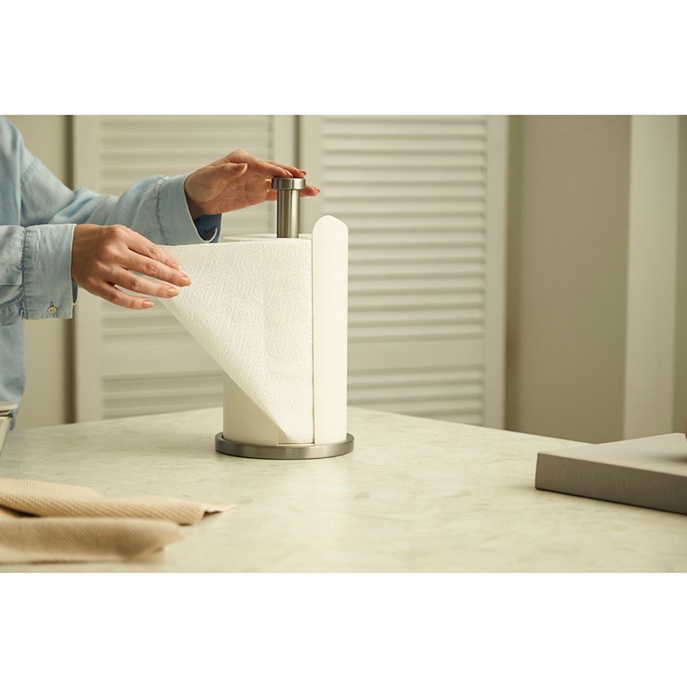 Держатель для бумажных полотенец Riks, молочный