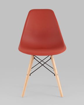 Стул Eames Style DSW терракотовый (разборный каркас)
