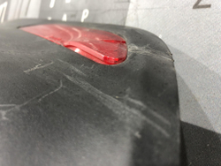 Юбка заднего бампера Kia Rio 3 (QB) 11-15 Б/У Оригинал 866124Y000