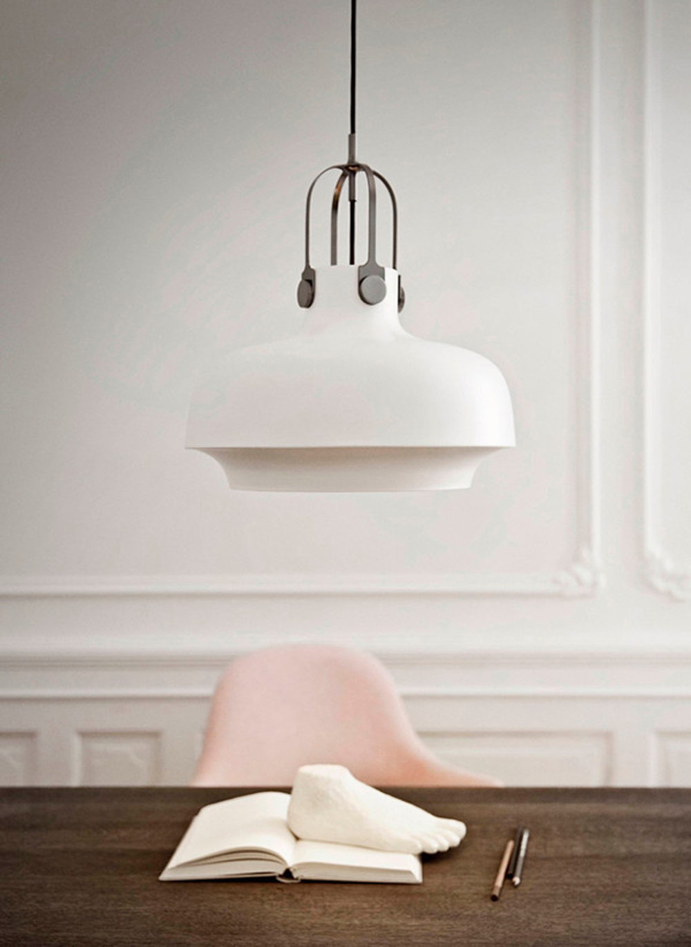 Pendant design lamp Copenhagen by Normann Copenhagen D20 (White)
